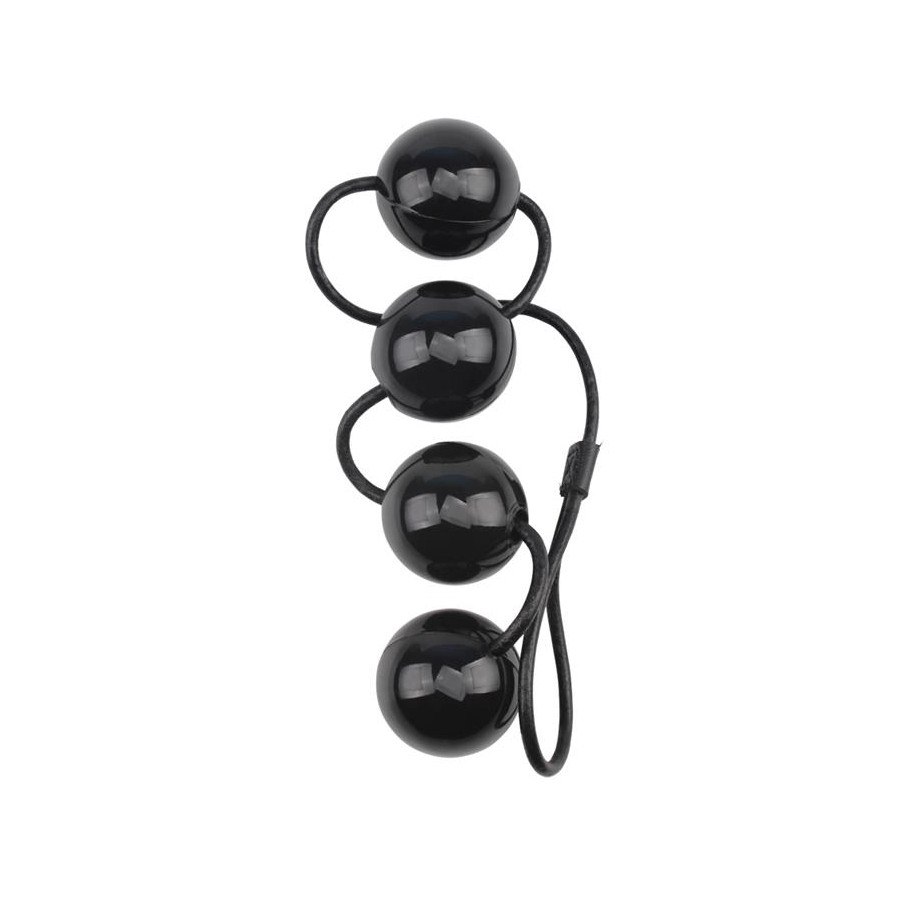 Boules anales Rubicon S 25 x 4cm Noires