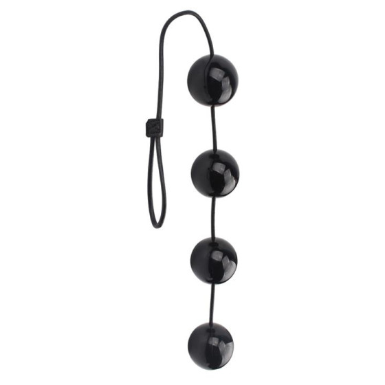 Boules anales Rubicon M 32 x 5cm Noires