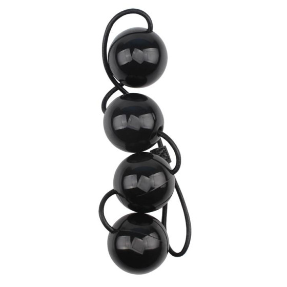 Boules anales Rubicon M 32 x 5cm Noires