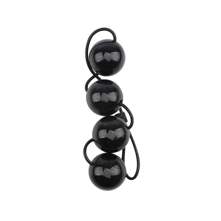 Boules anales Rubicon M 32 x 5cm Noires