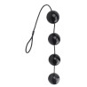 Boules anales Rubicon L 35 x 6cm Noires