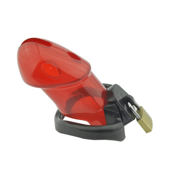 Cage de chasteté Rickers 9 x 3cm Rouge
