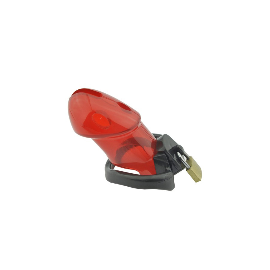 Cage de chasteté Rickers 9 x 3cm Rouge
