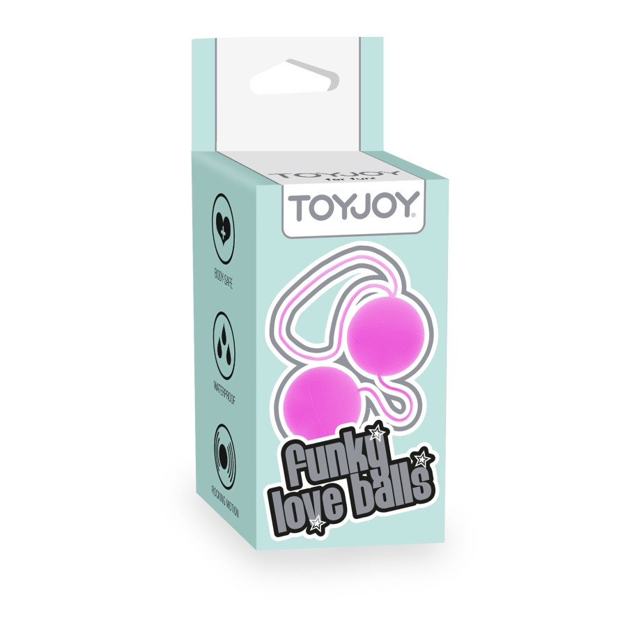 Boules de Geisha FUNKY LOVE 3.3cm Fuchsia