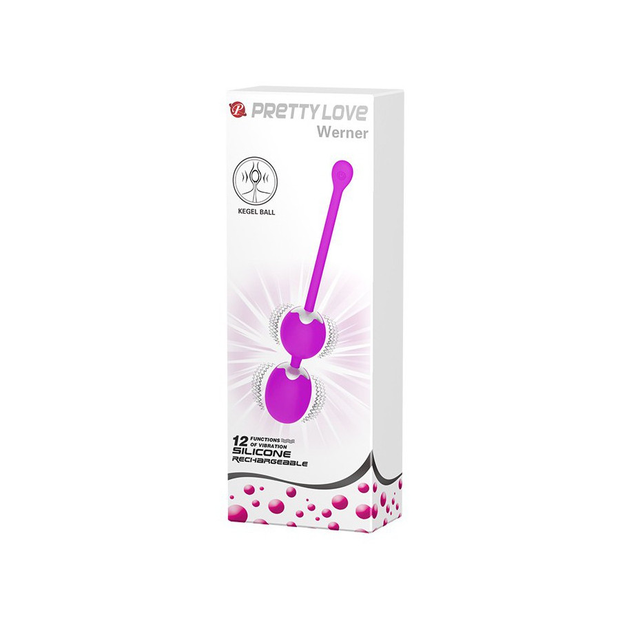 Boules de Geisha Vibrantes Werner Violettes - 3.4 cm