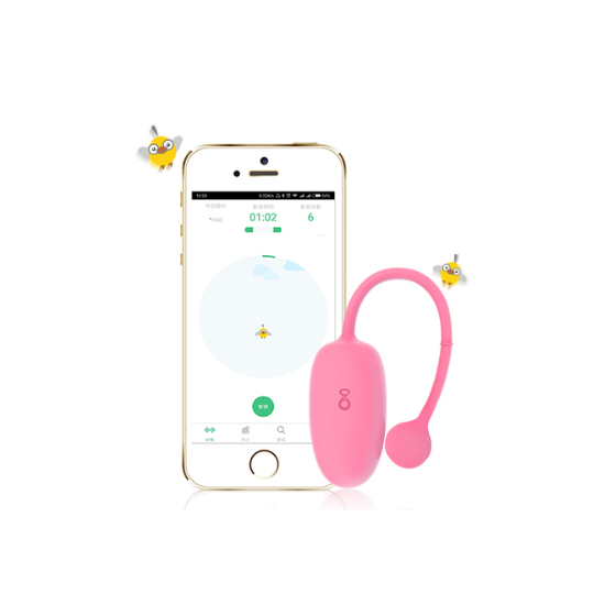 Oeuf vaginal connecté Kegel Coach 6 x 3cm