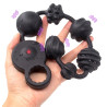 Boules anales vibrantes Beads Vibes M 36 x 4.5cm
