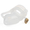 Cage de chasteté Silicone Clear