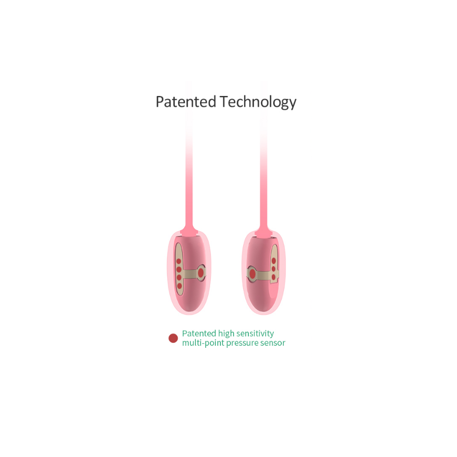 Oeuf vaginal connecté Kegel Coach 6 x 3cm