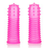Gaine pour Doigt Finger Tingler Rose x2