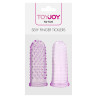 Gaines de doigt texturées Sexy Finger Ticklers x2