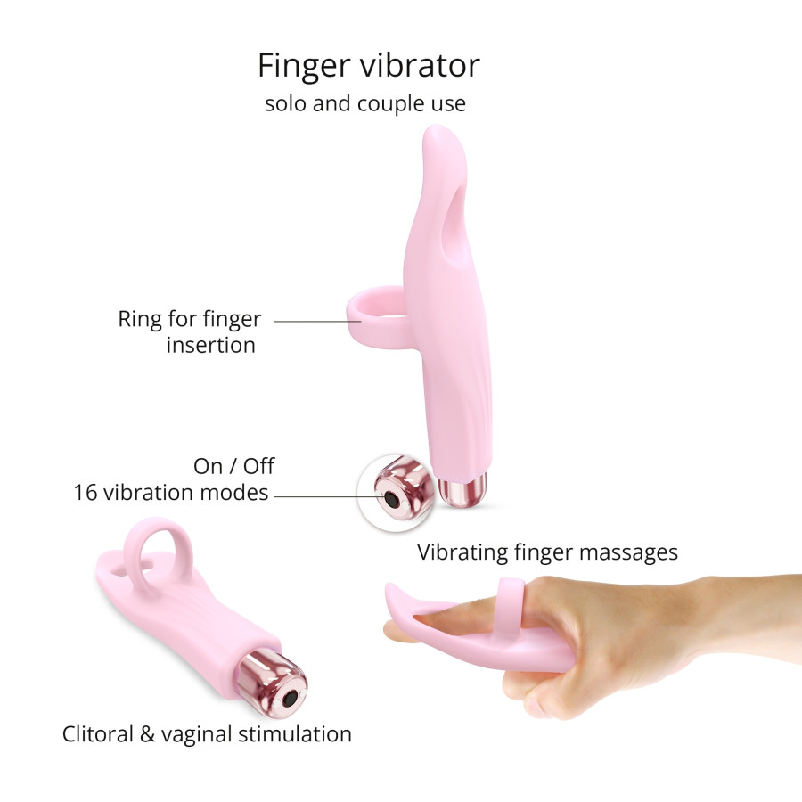 Stimulateur de clitoris Tickle Me Love to Love Rose
