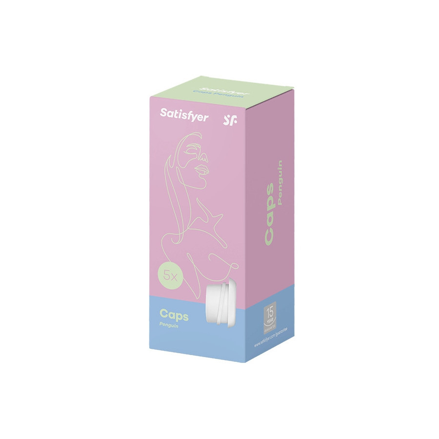 Pack de 5 embouts pour Satisfyer Pro Pengun Next Generation