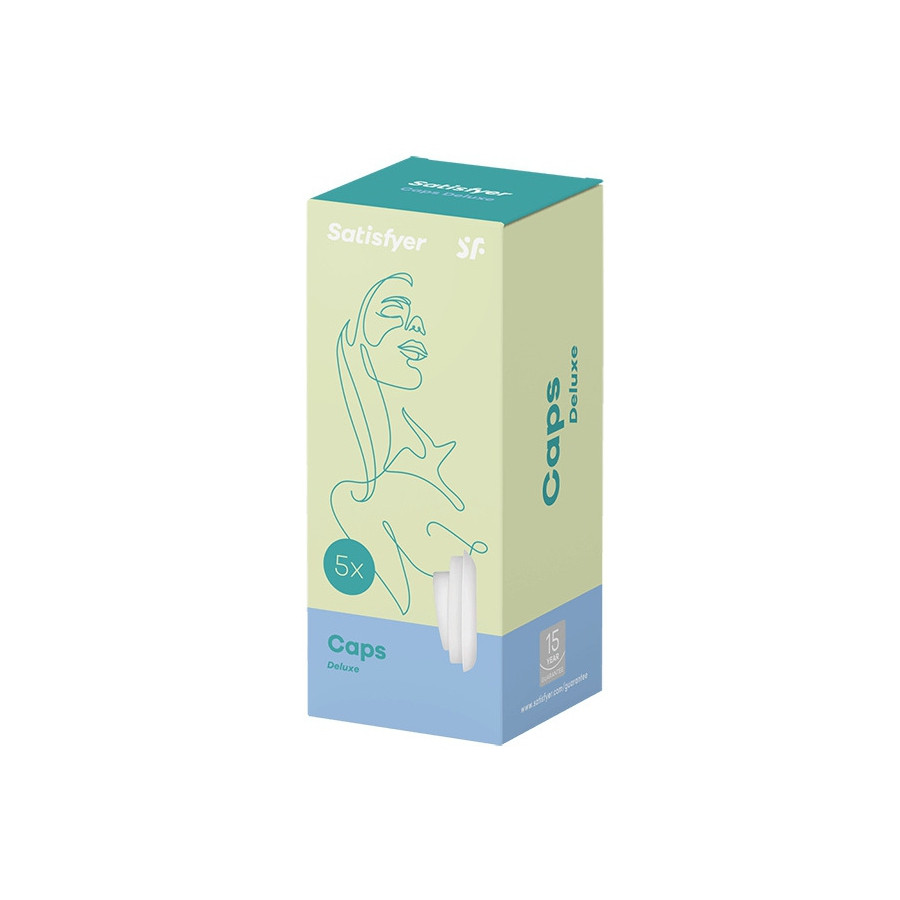 Pack de 5 embouts pour Satisfyer Pro DELUXE