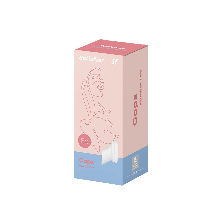 Pack de 5 embouts pour Satisfyer 2 Next Generation