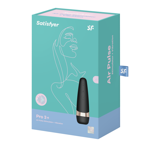 Satisfyer Pro 3 Vibration - noir