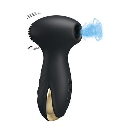 Stimulateur de clitoris Hammer Royal Pleasure Pretty Love Noir