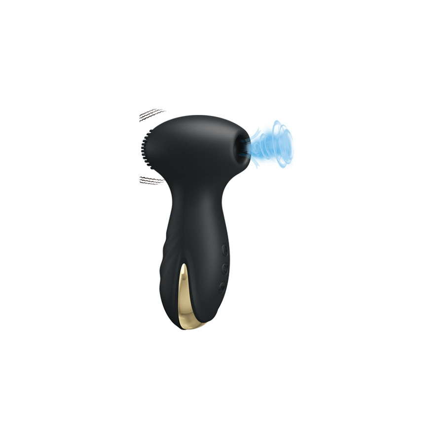 Stimulateur de clitoris Hammer Royal Pleasure Pretty Love Noir Stimulateur de clitoris Hammer Royal Pleasure Pretty Love Noir