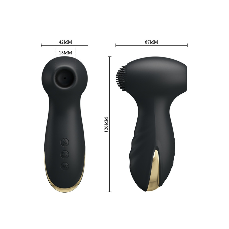 Stimulateur de clitoris Hammer Royal Pleasure Pretty Love Noir