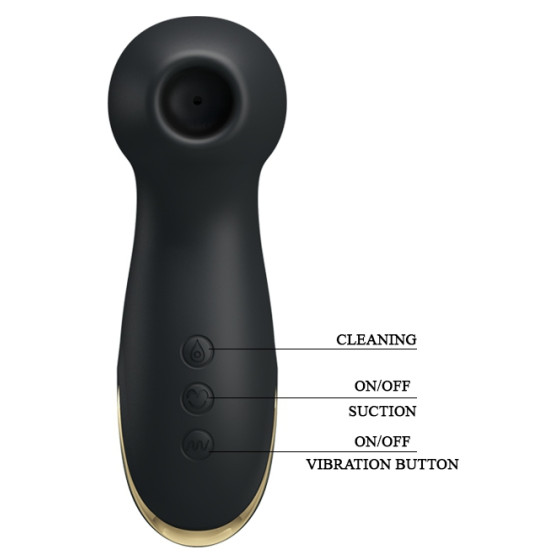 Stimulateur de clitoris Hammer Royal Pleasure Pretty Love Noir