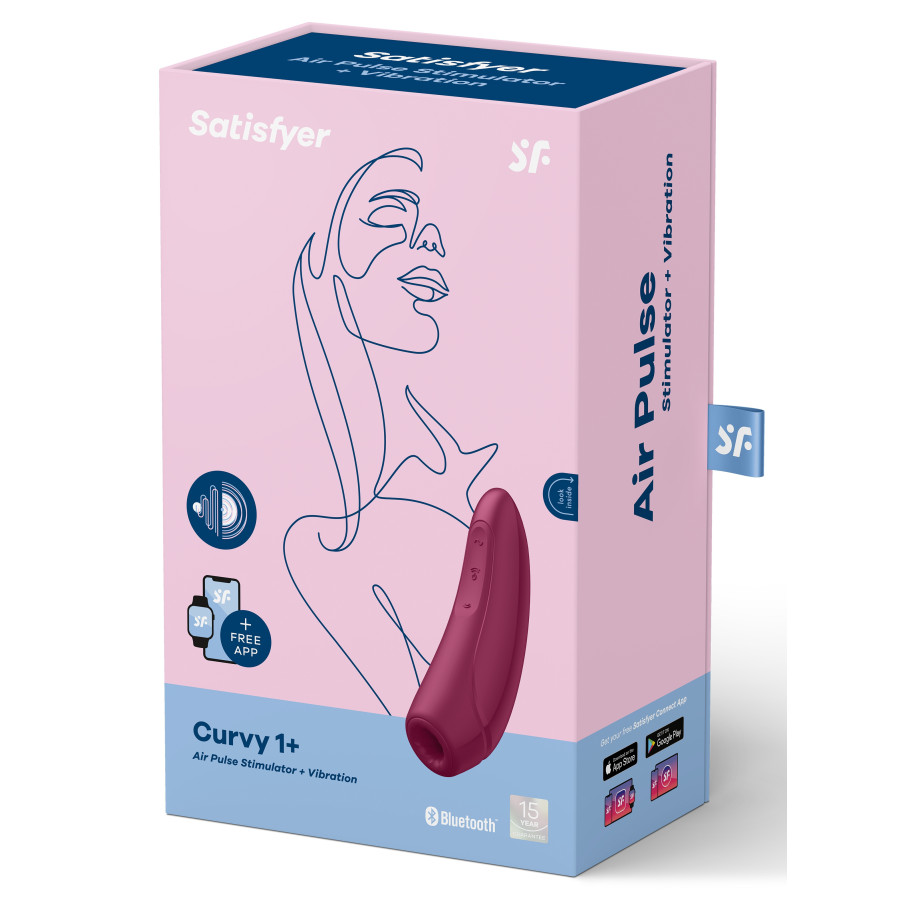 Stimulateur de clitoris CURVY 1+ Rose