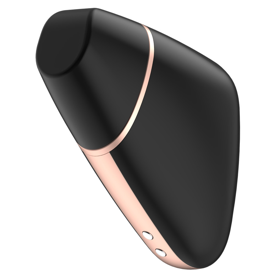 Stimulateur de clitoris connecté Love Triangle Satisfyer Noir