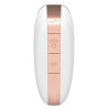 Stimulateur de clitoris connecté Love Triangle Satisfyer Blanc