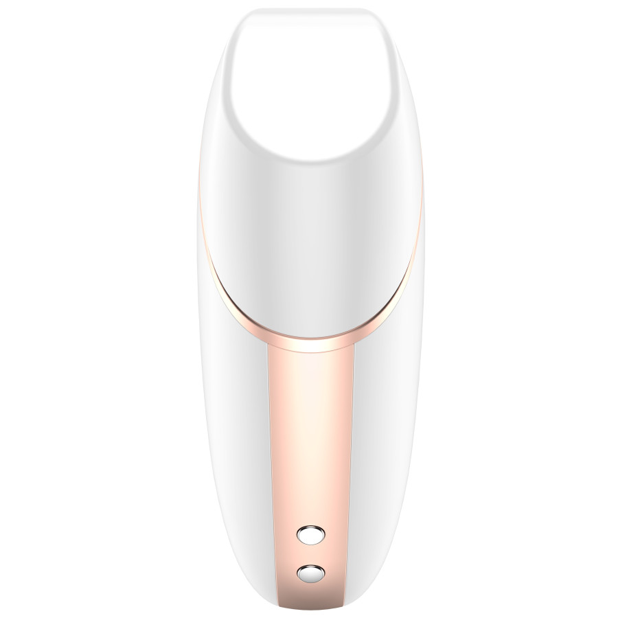Stimulateur de clitoris connecté Love Triangle Satisfyer Blanc