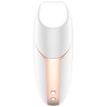 Stimulateur de clitoris connecté Love Triangle Satisfyer Blanc