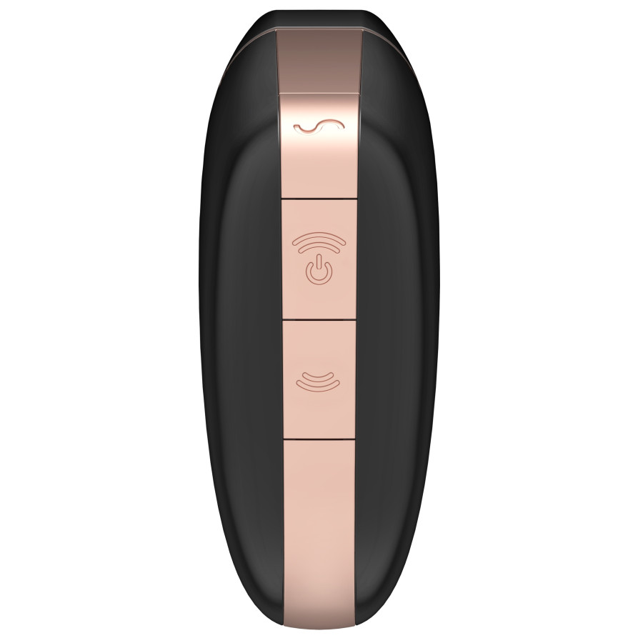 Stimulateur de clitoris connecté Love Triangle Satisfyer Noir