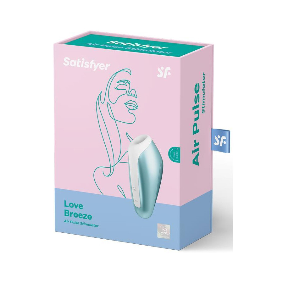Stimulateur de clitoris Love Breeze Bleu