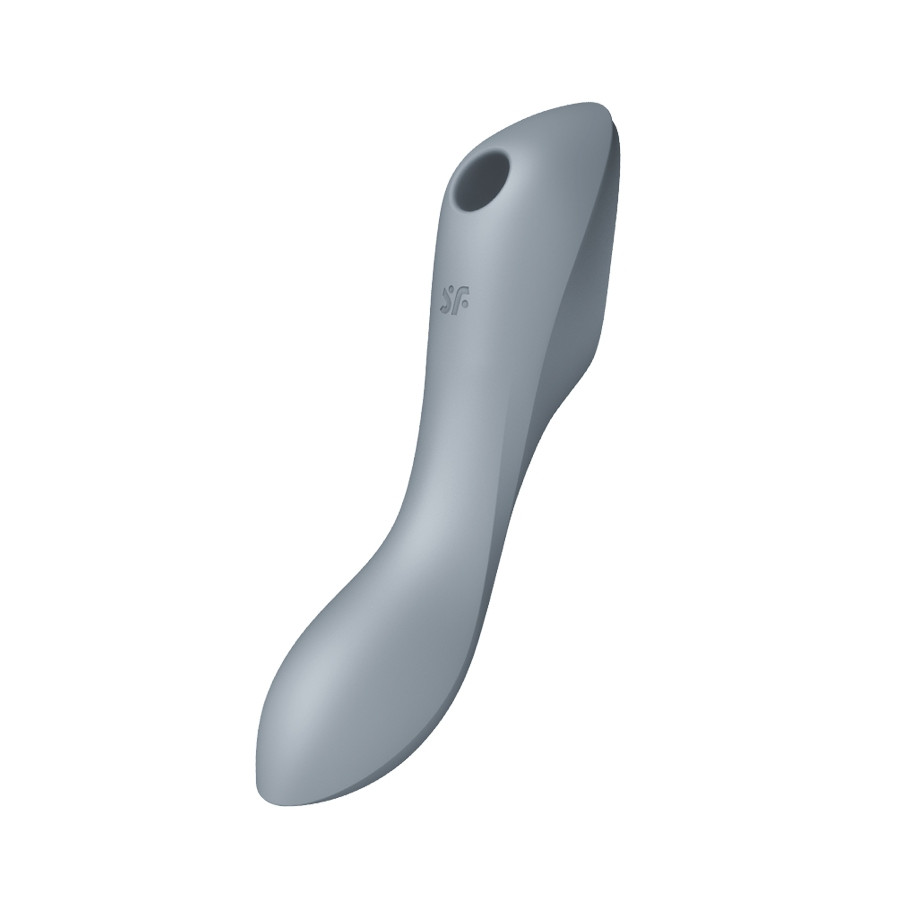 Stimulateur de clitoris Curvy Trinity 3 Satisfyer Gris Stimulateur de clitoris Curvy Trinity 3 Satisfyer Gris