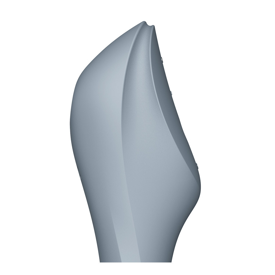 Stimulateur de clitoris Curvy Trinity 3 Satisfyer Gris
