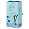 Stimulateur de clitoris Dual Kiss Satisfyer Noir