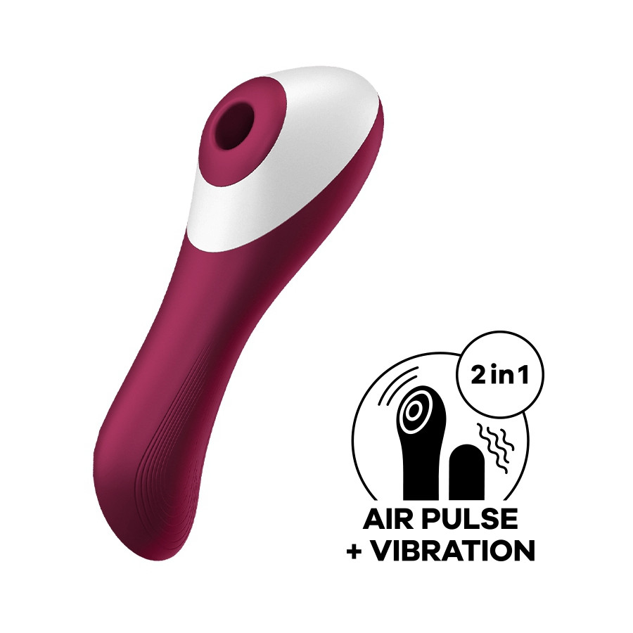 Stimulateur de clitoris DUAL CRUSH Satisfyer 16cm Stimulateur de clitoris DUAL CRUSH Satisfyer 16cm