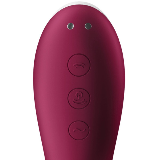 Stimulateur de clitoris DUAL CRUSH Satisfyer 16cm