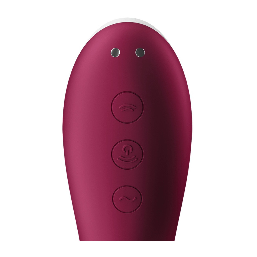 Stimulateur de clitoris DUAL CRUSH Satisfyer 16cm