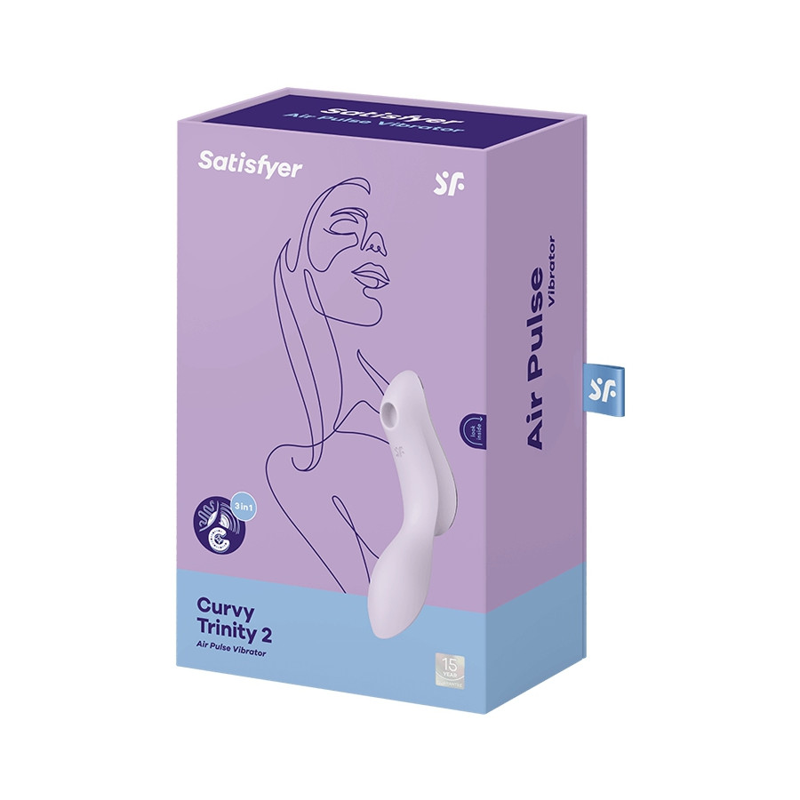 Stimulateur de clitoris Curvy trinity 2 Satisfyer