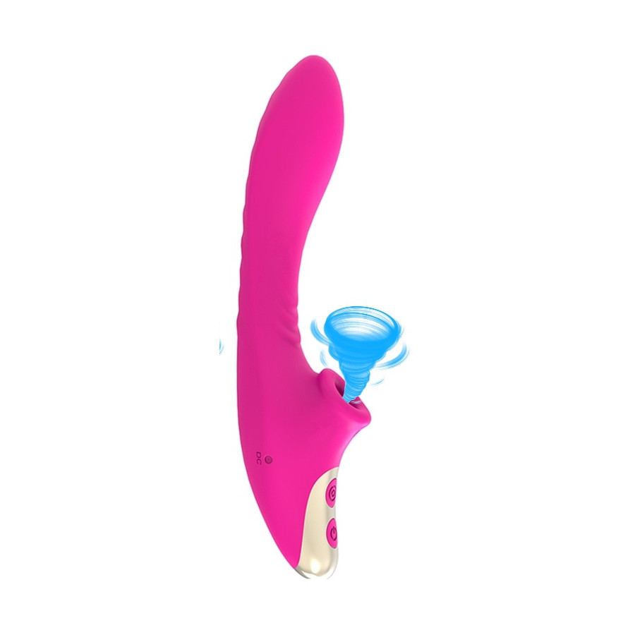 Stimulateur de clitoris et Point G Dudu 20cm Rose Stimulateur de clitoris et Point G Dudu 20cm Rose