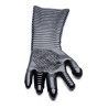 Gant Long Texturé Pleasure Fister Noir