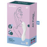 Stimulateur de clitoris connecté Curvy trinity 5+ Satisfyer Blanc