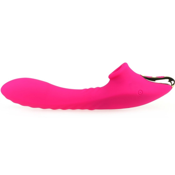Stimulateur de clitoris et Point G Dudu 20cm Rose
