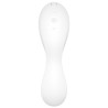 Stimulateur de clitoris connecté Curvy trinity 5+ Satisfyer Blanc