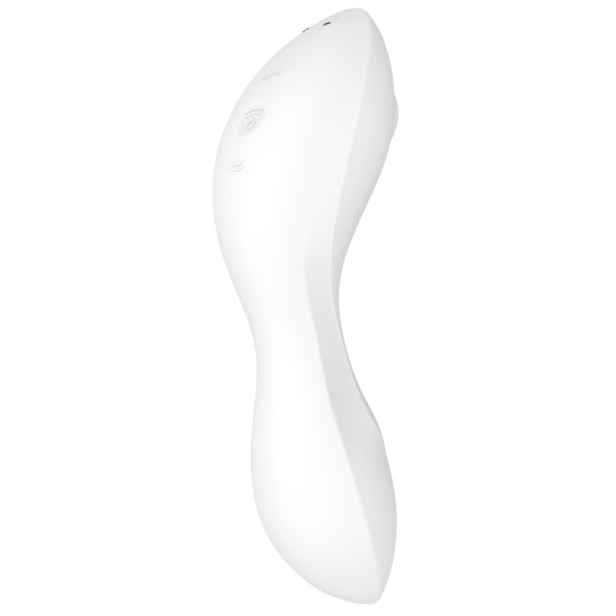 Stimulateur de clitoris connecté Curvy trinity 5+ Satisfyer Blanc
