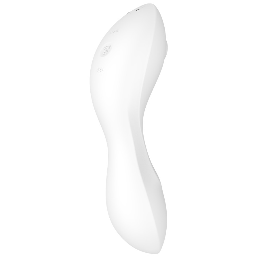 Stimulateur de clitoris connecté Curvy trinity 5+ Satisfyer Blanc