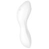 Stimulateur de clitoris connecté Curvy trinity 5+ Satisfyer Blanc