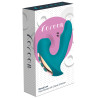 Stimulateur de clitoris et point G Eternal 15cm Turquoise