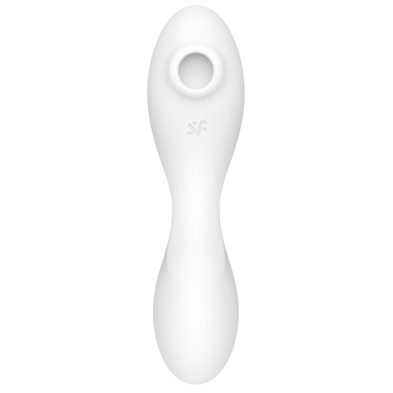 Stimulateur de clitoris connecté Curvy trinity 5+ Satisfyer Blanc