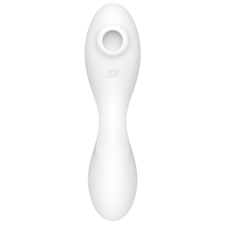 Stimulateur de clitoris connecté Curvy trinity 5+ Satisfyer Blanc