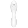 Stimulateur de clitoris connecté Curvy trinity 5+ Satisfyer Blanc
